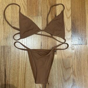 Brand new Minimale Animale Brazilian cut tan bikini